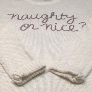 PAC SUN *Naughty or Nice* Oversized Sweater 🌟